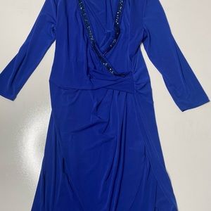 Royal Blue Covington Dress